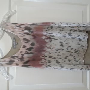 Lola & Sophie Ombre animal print tank